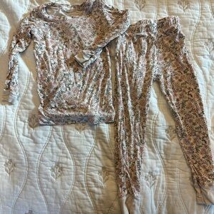 Angel Dear Floral Pajama Set